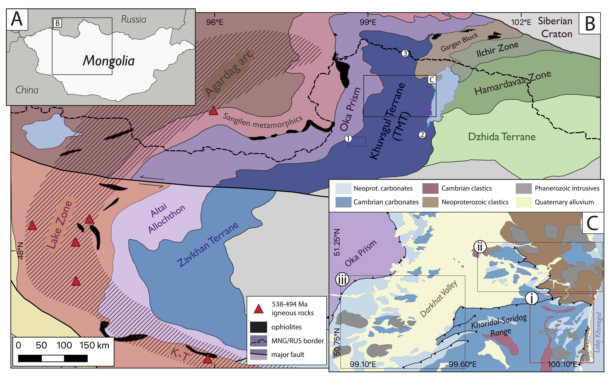 A map of the geological area Description automatically generated with medium confidence