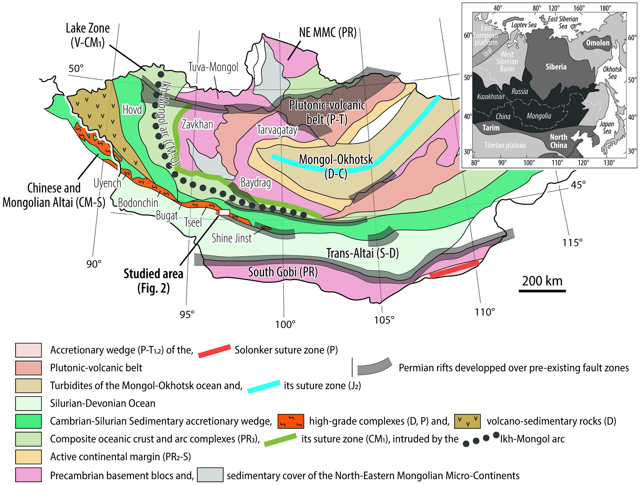 A map of the geological area AI-generated content may be incorrect.