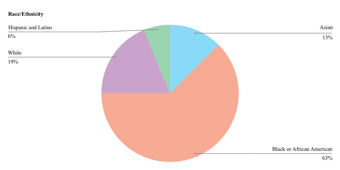 A colorful pie chart with a few different colored sections AI-generated content may be incorrect.