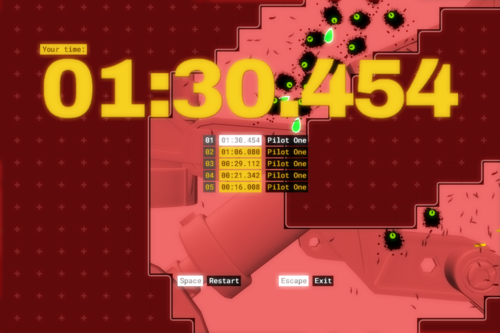 Survive as long as you can.  (You won't be able to beat my time on your first try, no way!)