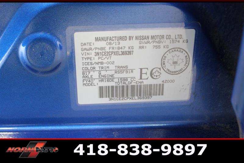 nissan Versa Note 2014 - 33