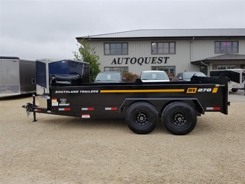 2021 Southland SL270T 7' x 14' Utility Dump Trailer New for sale