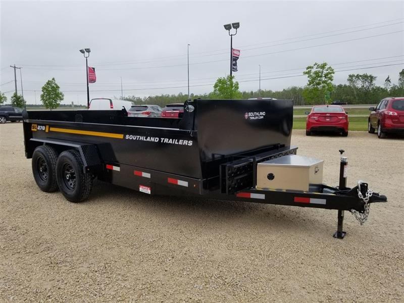 2021 Southland SL270T 7' x 14' Utility Dump Trailer New for sale