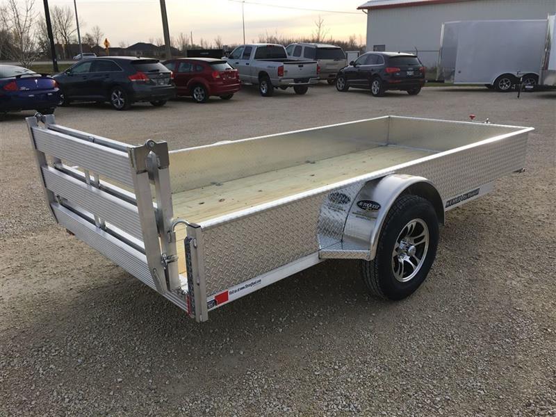 2020 Stronghaul 5' x 12' Solid Side Aluminum Utility Trailer New for