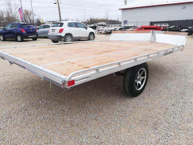 2020 Stronghaul 101" x 12' Snowmobile DeckOver Aluminum Trailer New