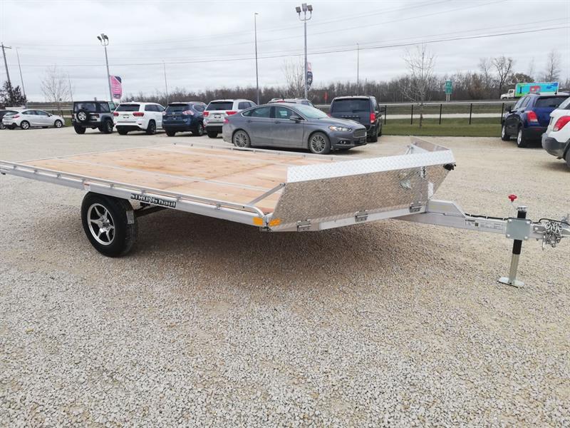 2020 Stronghaul 101" x 12' Snowmobile DeckOver Aluminum Trailer New