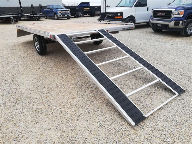 2020 Stronghaul 101" x 12' Snowmobile DeckOver Aluminum Trailer New