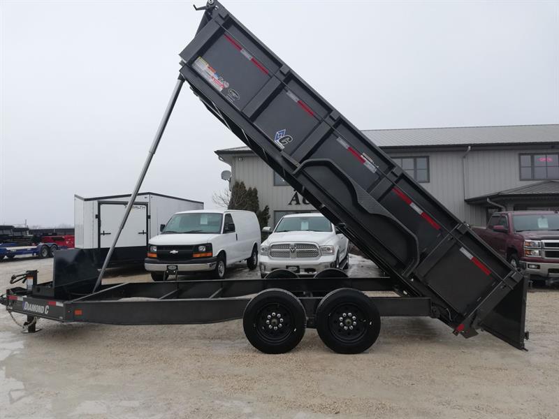 2020 Diamond C LPT 16' x 82" Dump Trailer New for sale Winnipeg