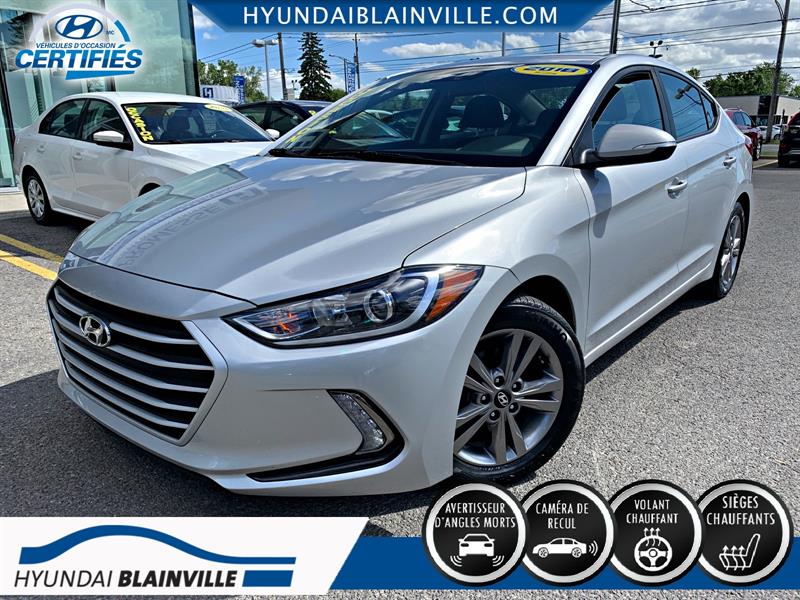 Hyundai Elantra GL APPLE CARPLAY, VOLANT CHAUFFANT, CAM ...