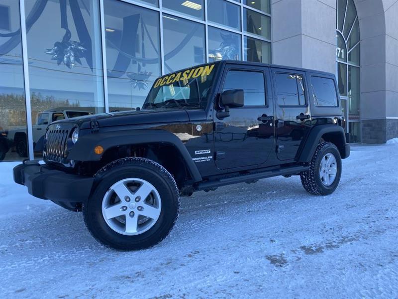 Véhicule Jeep Wrangler 2016 Usagé à vendre à SainteAgathedesMonts