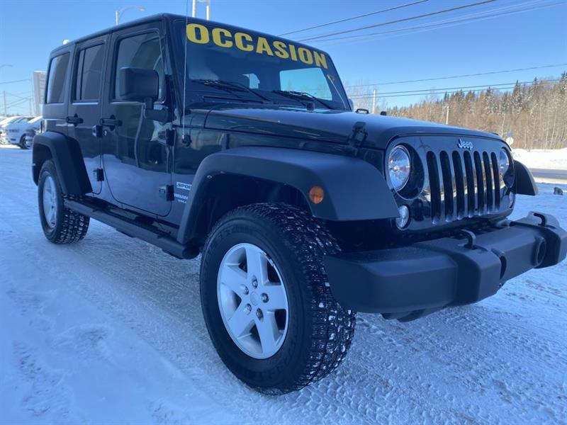 Véhicule Jeep Wrangler 2016 Usagé à vendre à SainteAgathedesMonts