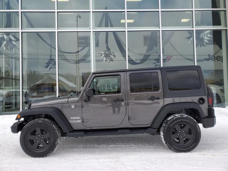 Véhicule Jeep Wrangler 2018 Usagé à vendre à SainteAgathedesMonts