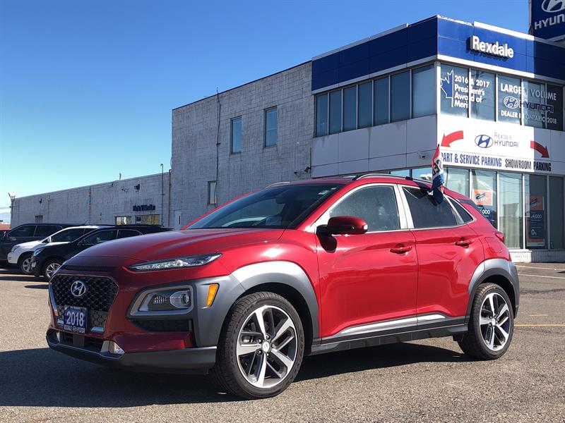 2018 Hyundai Kona 1.6T Ultimate AWD Used for sale in Etobicoke at ...