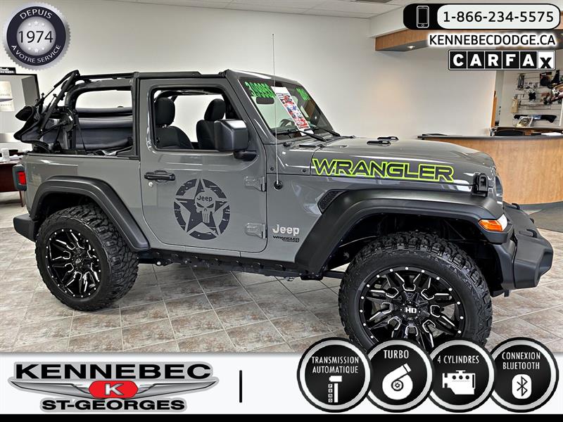 Véhicule Jeep Wrangler 2019 Usagé à vendre à Québec