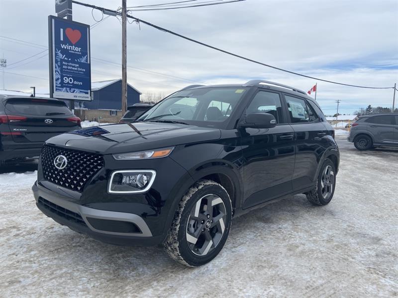 2021 Hyundai Venue Ultimate w/Black Interior (IVT) New for sale in Pembroke at Hyundai Canada