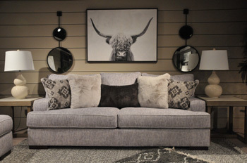 Ashley 8460438 Sofa Mercado Pewter 8460438 Craig Appliance And Furniture