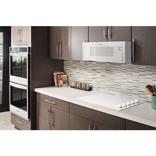 Model: WCE77US0HW | Whirlpool 30-inch Electric Ceramic Glass Cooktop with Two Dual Radiant Elements