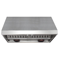 Air King Professional Range Hood Series with Heat Lamps