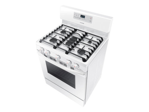 Model: NX58M5600SW | Samsung 5.8 cu. ft. Gas Range with Convection