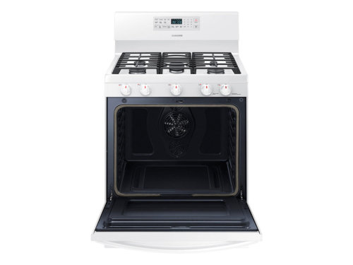 Model: NX58M5600SW | Samsung 5.8 cu. ft. Gas Range with Convection