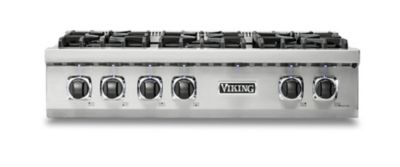 Viking CUSTOM GAS 36"W RANGETOP 6B- SS/LP