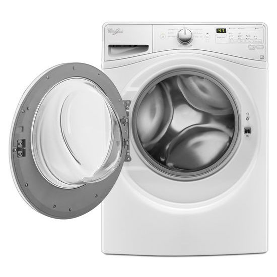 Model: WFW75HEFW-U4 | Whirlpool 4.5 cu.ft Front Load Washer with Adaptive Wash Technology, 8 cycles