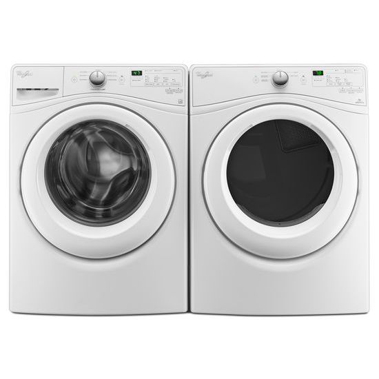 Model: WFW75HEFW-U4 | Whirlpool 4.5 cu.ft Front Load Washer with Adaptive Wash Technology, 8 cycles
