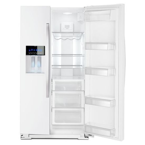 Model: WRS970CIDH | Whirlpool 36-inch Wide Side-by-Side Counter Depth Refrigerator with StoreRight™ - 20 cu. f