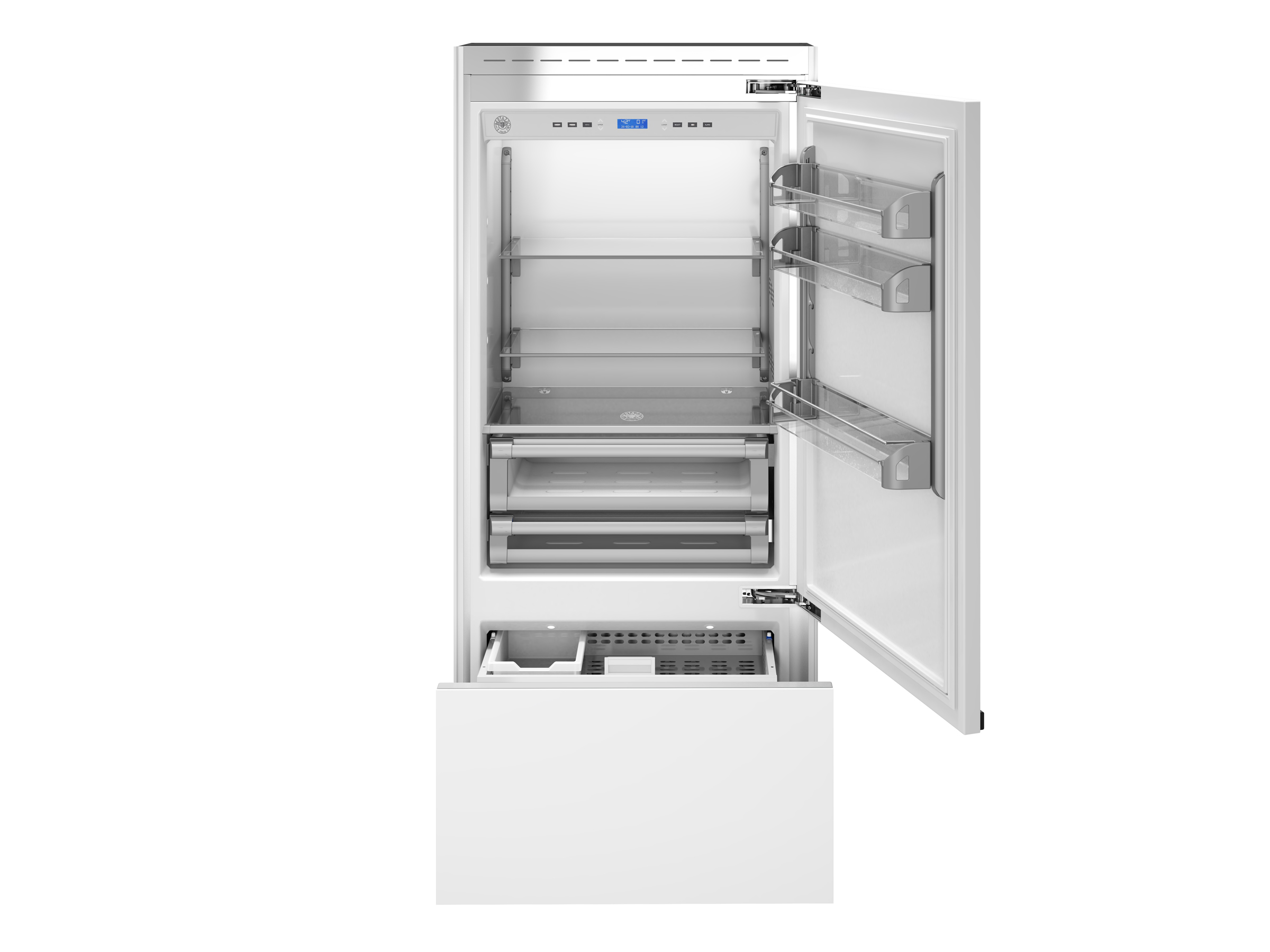 Model: REF36PRR | Bertazzoni 36" Built-in refrigerator - Panel ready - Right swing door