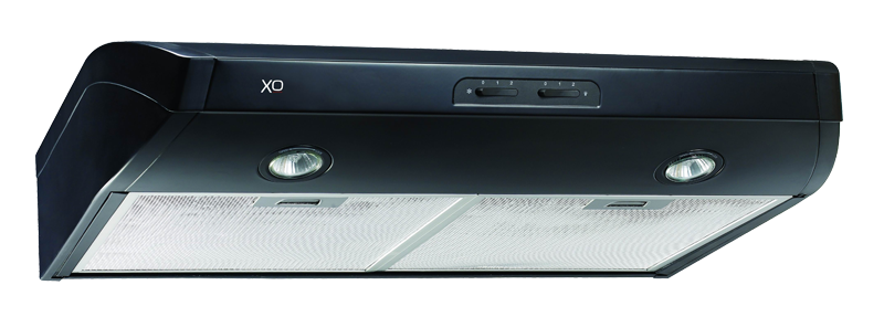 XO Appliances 350 CFM 36" Under Cabinet Range Hood Black