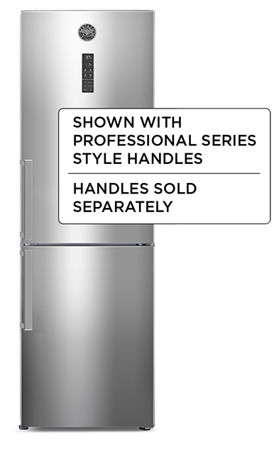 Model: REF24BMX | Bertazzoni 24" Bottom mounr refrigerator - Stainless - Reversible door