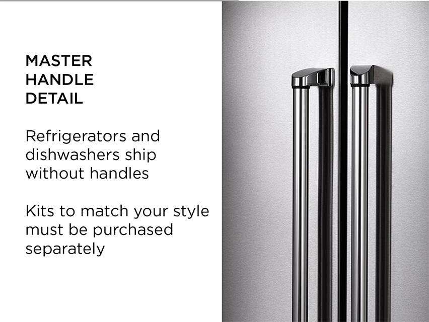 Model: REF36X | Bertazzoni 36" French door refrigerator - Freestanding - Stainless