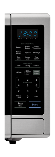 Model: SMC2242DS | Sharp Appliances 2.2 cu. ft. 1200W Stainless Steel Countertop Microwave Oven