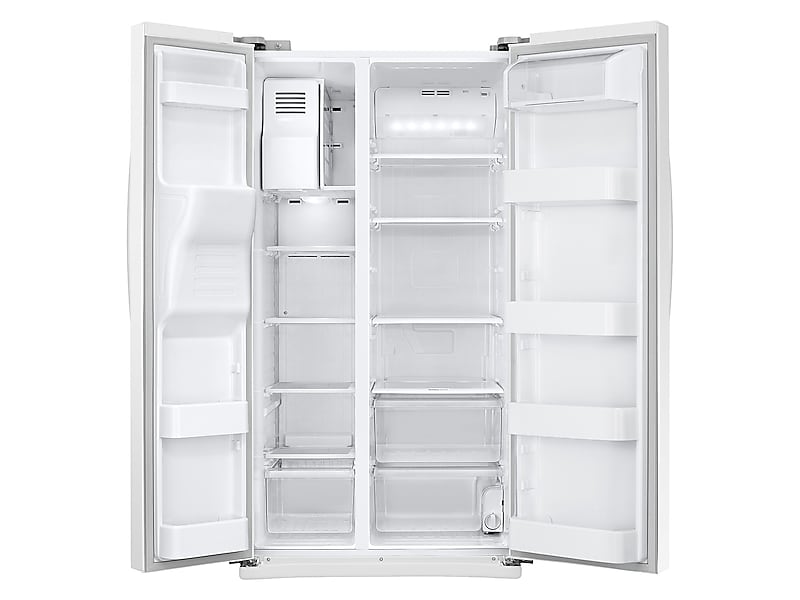 25 cu. ft. Side-By-Side Refrigerator with LED Lighting 