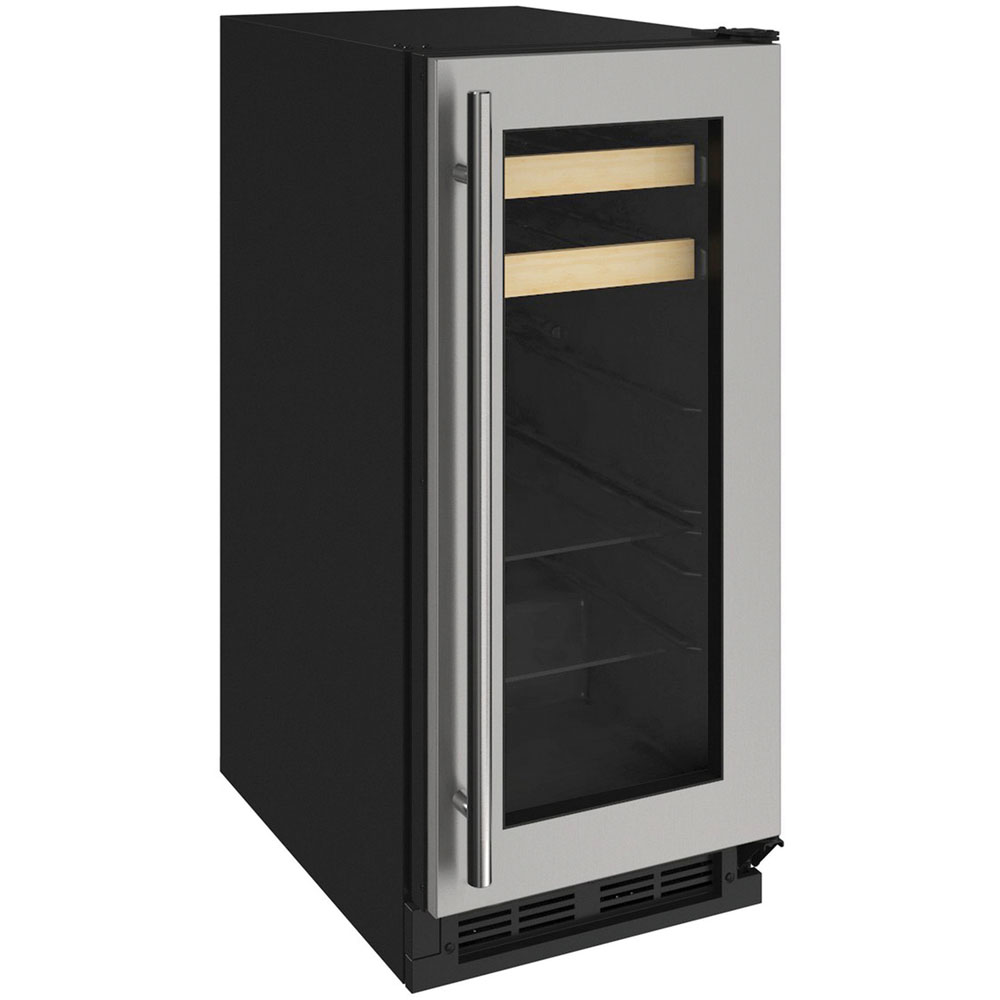U-Line 15" 1000 Series Beverage Center-Stainless Steel Frame