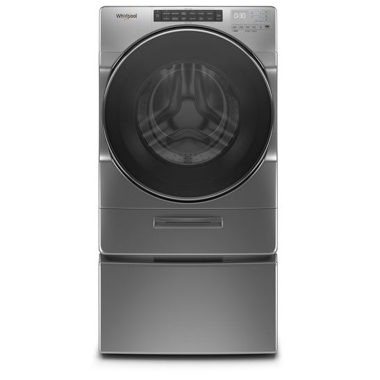 Model: WFW6620HC | Whirlpool 4.5 cu. ft. Closet-Depth Front Load Washer with Load & Go™ XL Dispenser