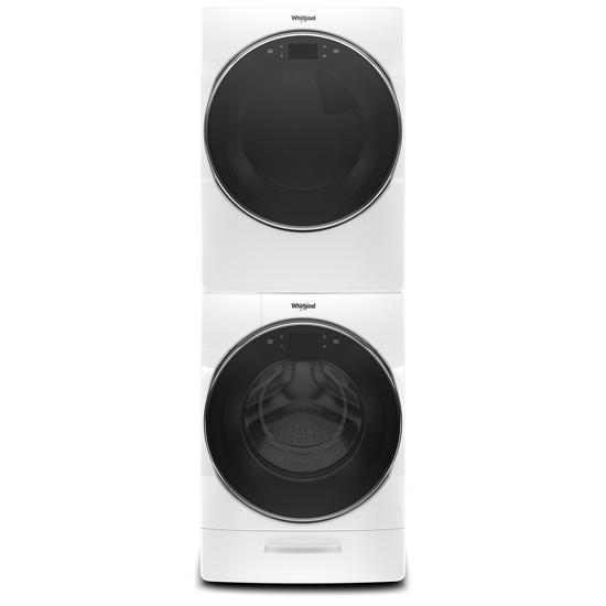 Model: WFW9620HW | Whirlpool 5.0 cu. ft. Smart Front Load Washer with Load & Go™ XL Plus Dispenser