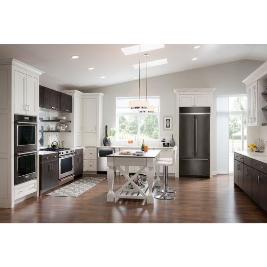 Model: KSDB900ESS | KitchenAid 30-Inch 5-Burner Dual Fuel Convection Slide-In Range with Baking Drawer