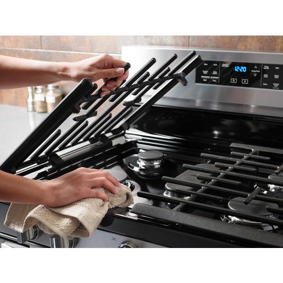 Model: WFG775H0HZ | Whirlpool 5.8 cu. ft. Freestanding Gas Range with Frozen Bake™ Technology