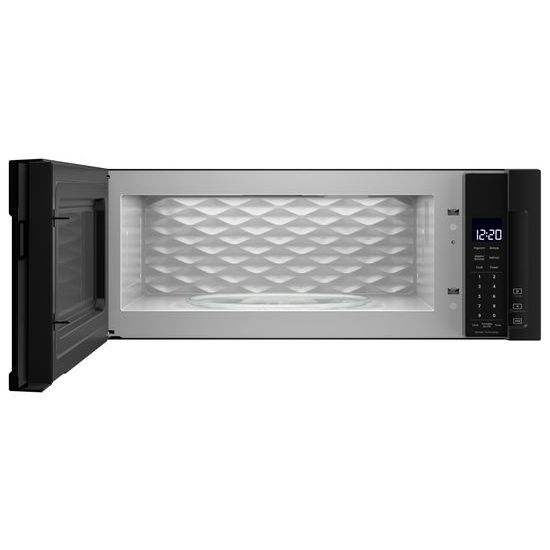 Model: WML75011HB | Whirlpool 1.1 cu. ft. Low Profile Microwave Hood Combination