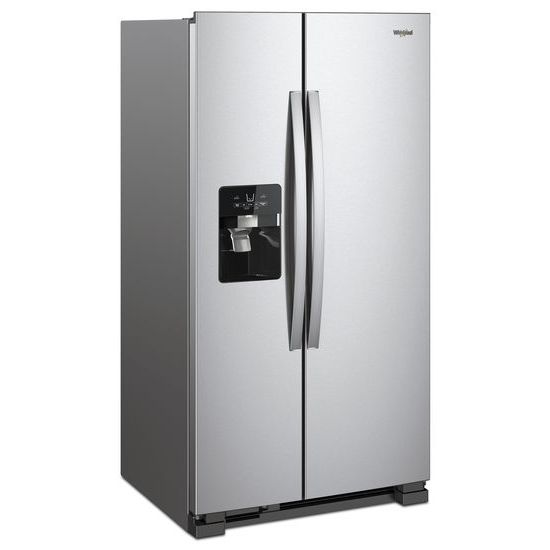 Model: WRS321SDHZ | Whirlpool 33-inch Wide Side-by-Side Refrigerator - 21 cu. ft.