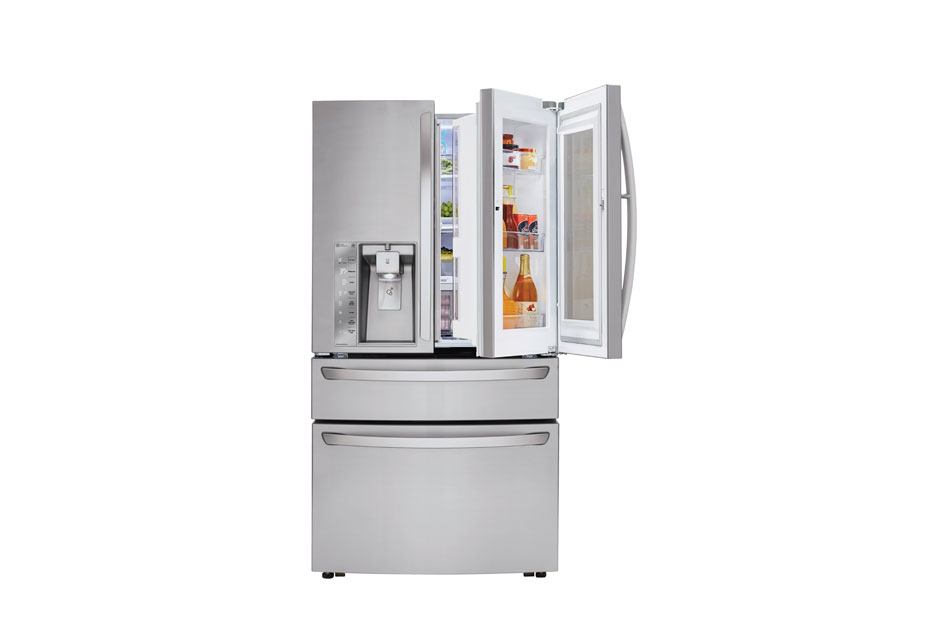 Model: LMXC23796S | LG 23 cu. ft. Smart wi-fi Enabled InstaView™ Door-in-Door® Refrigerator