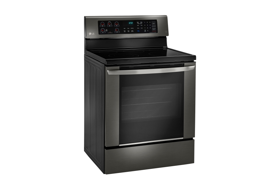 Model: LRE3061BD | LG 6.3 cu. ft. Electric Single Oven Range with EasyClean®