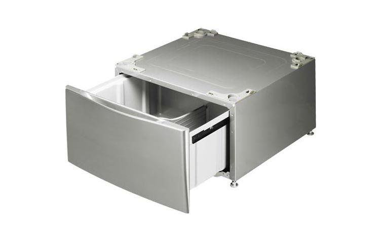Model: WDP4V | LG Laundry Pedestal  Graphite Steel