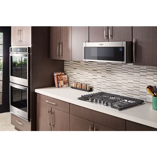 Model: WCG97US0HS | Whirlpool 30-inch Gas Cooktop with Griddle