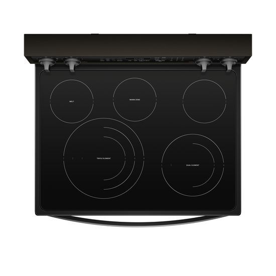 Model: WFE975H0HV | Whirlpool 6.4 cu. ft. Smart Freestanding Electric Range with Frozen Bake™ Technology