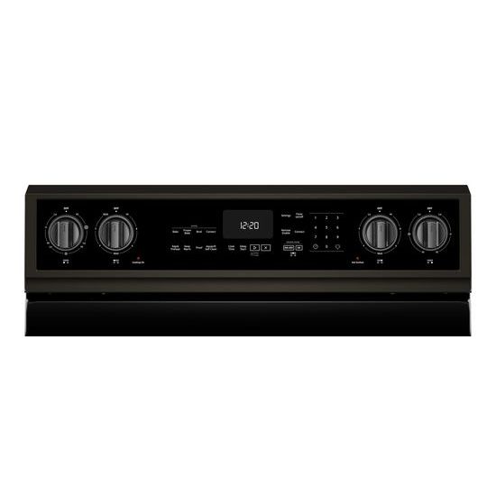 Model: WFE975H0HV | Whirlpool 6.4 cu. ft. Smart Freestanding Electric Range with Frozen Bake™ Technology