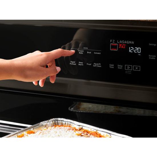 Model: WFG975H0HV | Whirlpool 5.8 cu. ft. Smart Freestanding Gas Range with EZ-2-Lift™ Grates