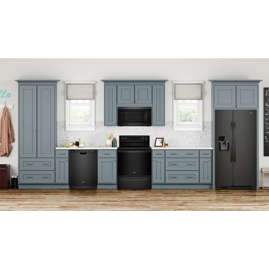 Model: WMH53521HB | Whirlpool 2.1 cu. ft. Over-the-Range Microwave with Steam cooking