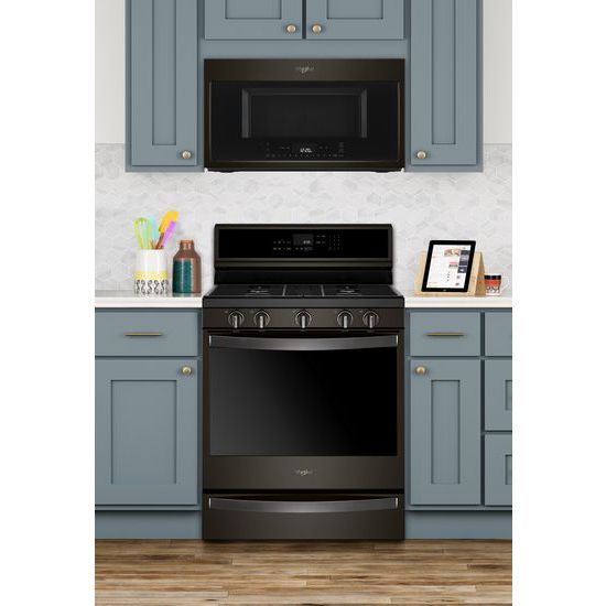 Model: WMH78019HV | Whirlpool 1.9 cu. ft. Smart Over-the-Range Microwave with Scan-to-Cook technology